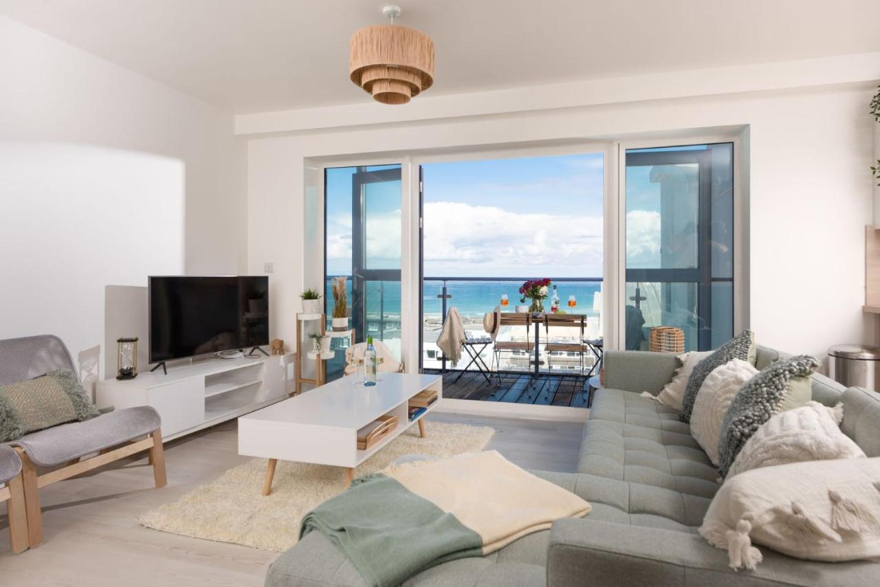 45 Ocean 1, Newquay Appartement Crantock Buitenkant foto
