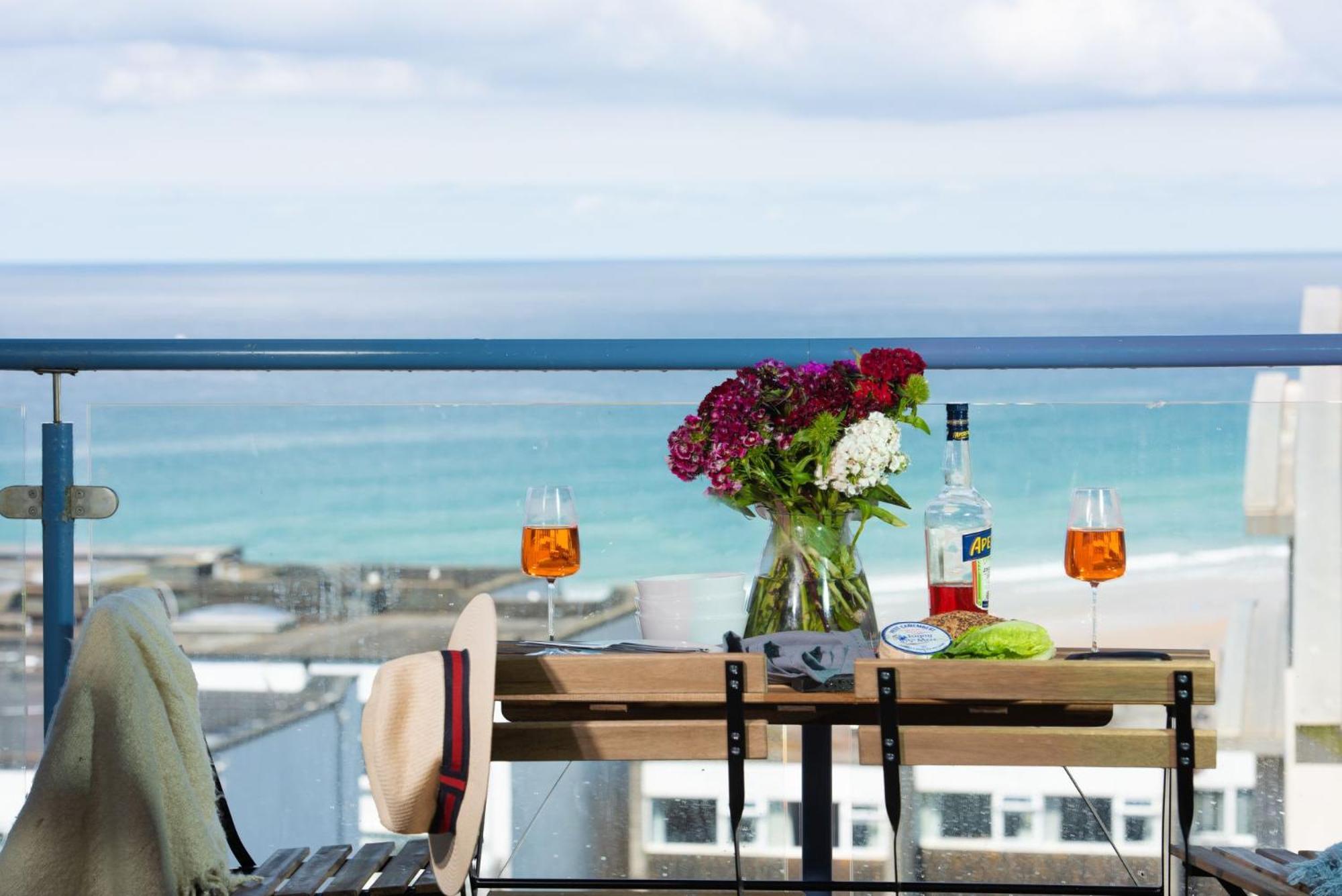 45 Ocean 1, Newquay Appartement Crantock Buitenkant foto