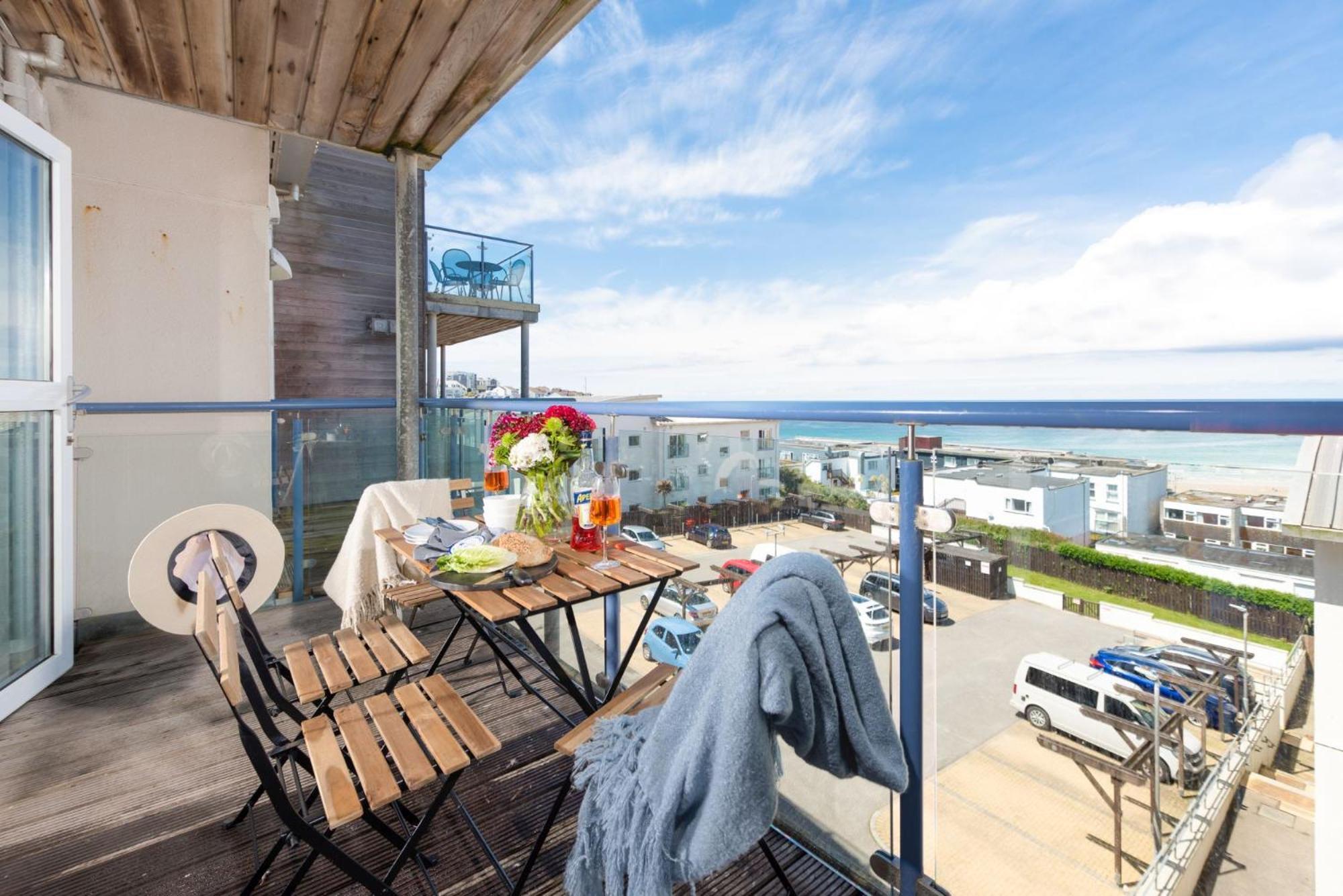 45 Ocean 1, Newquay Appartement Crantock Buitenkant foto